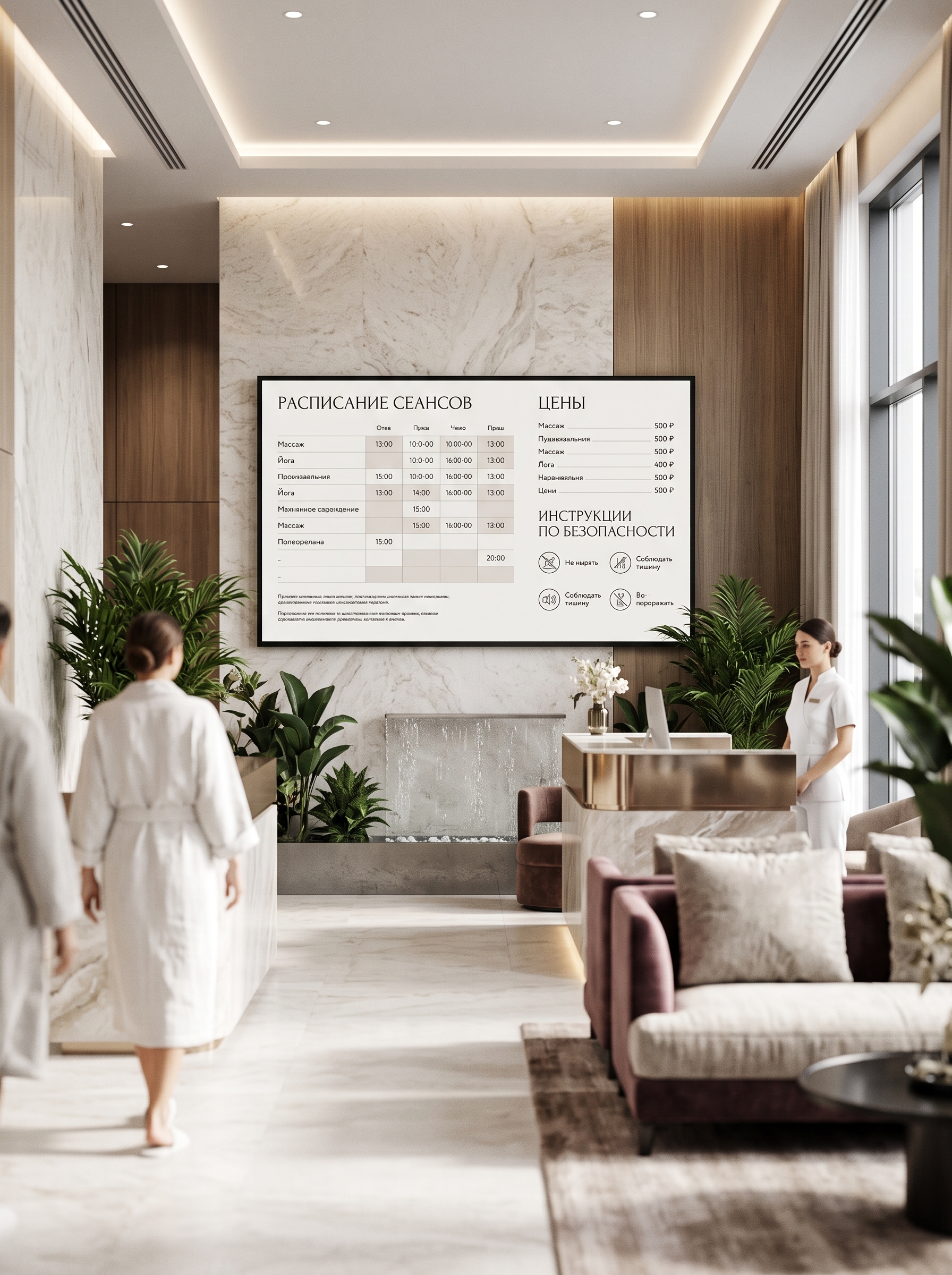 Spa фитнес-зона